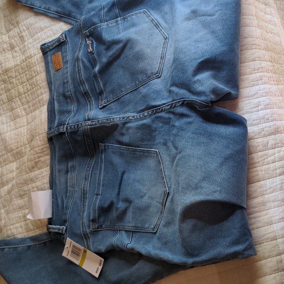 NWT Seven7 size 14 The Curvy High Rise Blue Legging - Picture 2 of 8